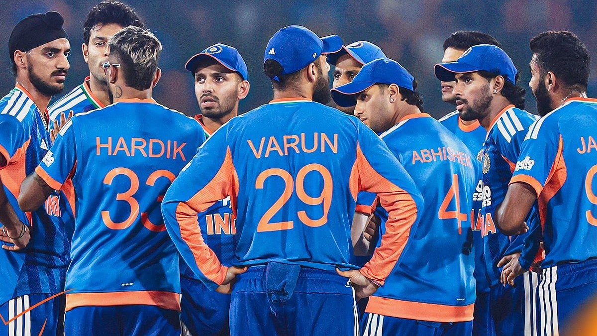 BCCI/X : India cricketers in action in T20Is