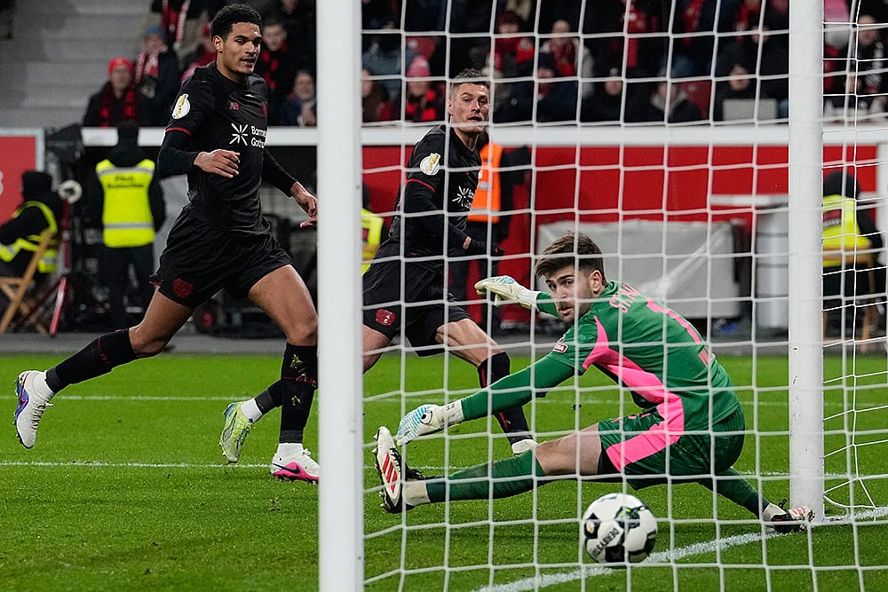Bayer Leverkusen vs St Pauli dfb pokal quarter-final match-Patrik Schick