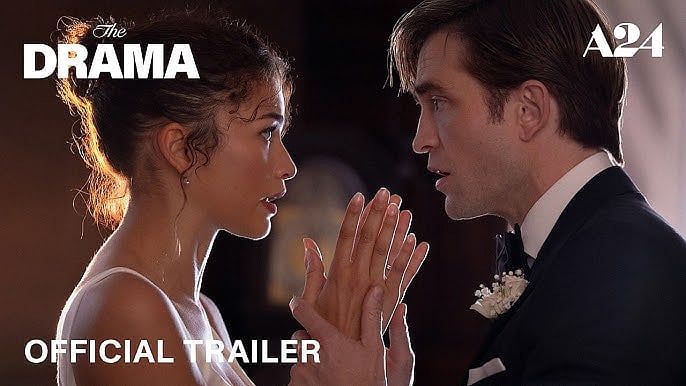 Zendaya, Robert Pattinson in The Drama trailer - A24