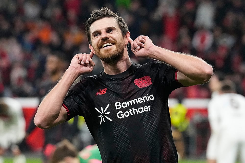 Bayer Leverkusen vs St Pauli dfb pokal quarter-final match-Jonas Hofmann