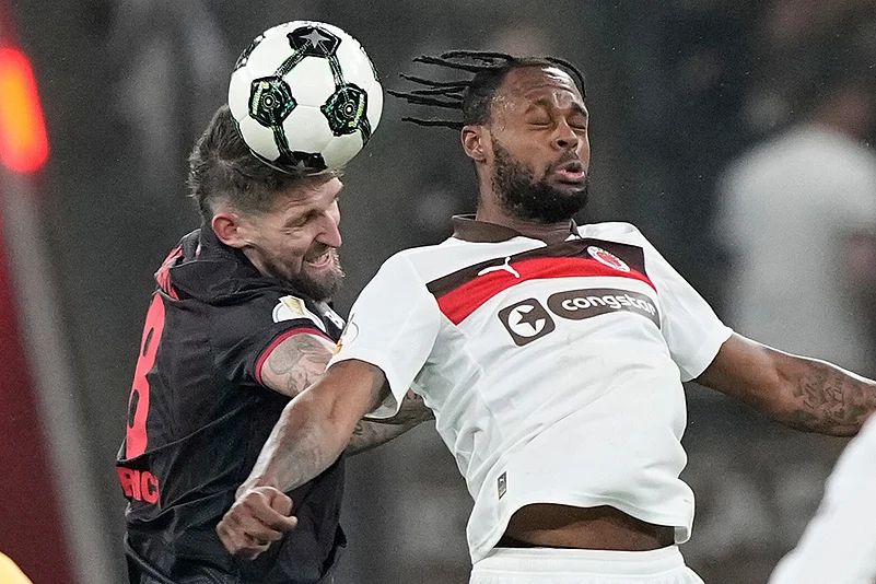 Bayer Leverkusen vs St Pauli dfb pokal quarter-final match-Robert Andrich