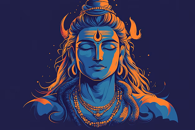 Illustration of Lord Shiva