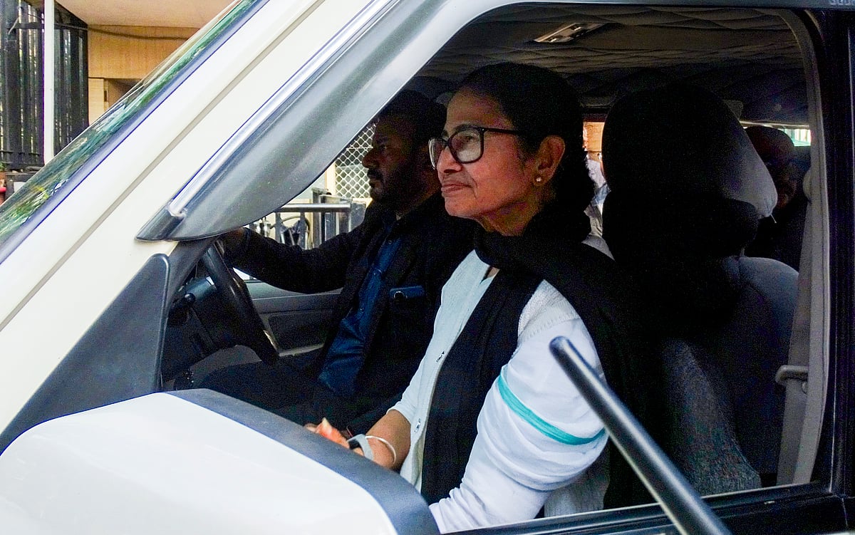 PTI : West Bengal CM Mamata Banerjee leaves the Supreme Court premises, in New Delhi, Wednesday, Feb. 4, 2026. The Supreme Court heard a plea filed by Mamata Banerjee challenging the ongoing Special Intensive Revision (SIR) of electoral rolls in the state. 
