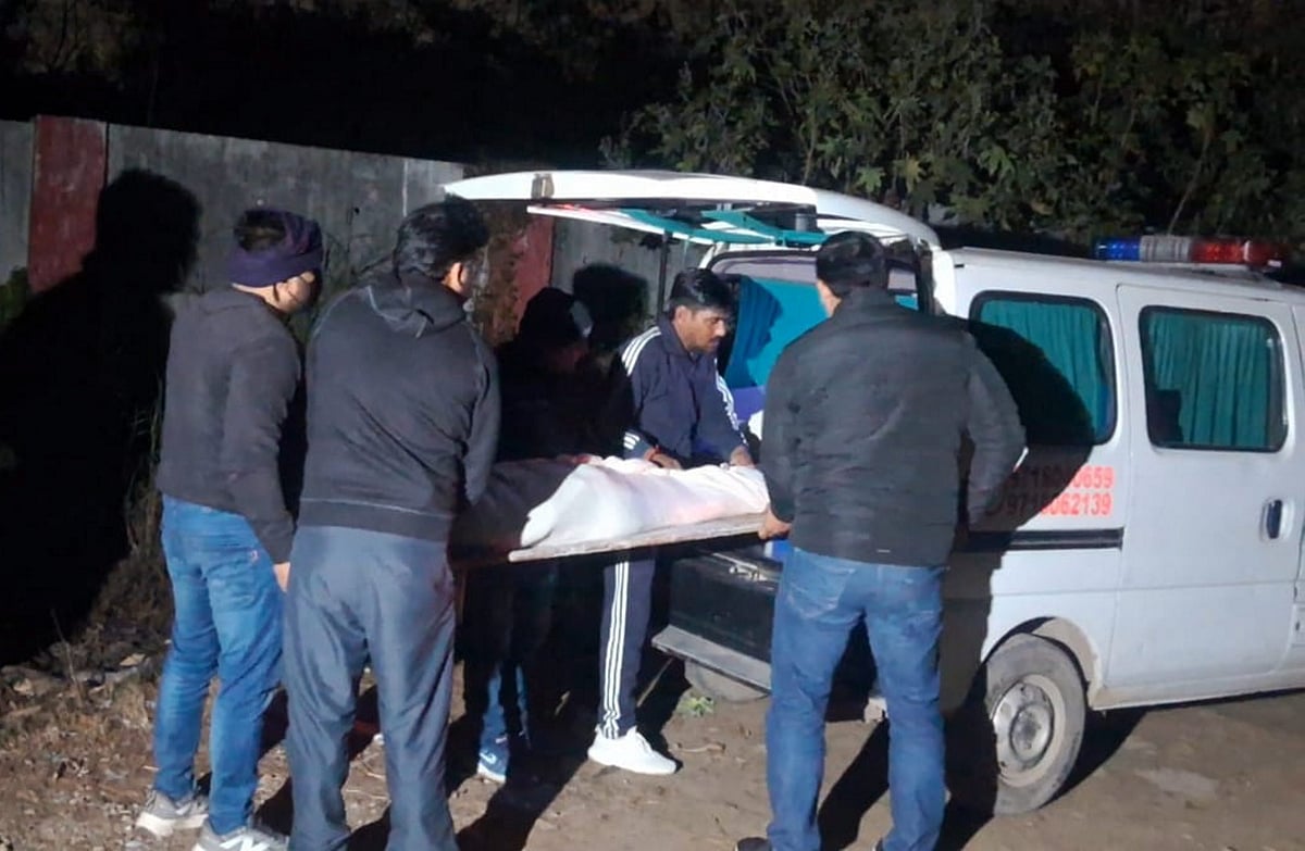 PTI : Mortal remains of the three minor sisters, who died after allegedly jumping off the balcony of their ninth floor home, being carried after post-mortem procedure, in Ghaziabad, Wednesday, Feb. 4, 2026. The minors were allegedly addicted to an online Korean game that involved a series of tasks, according to sources.