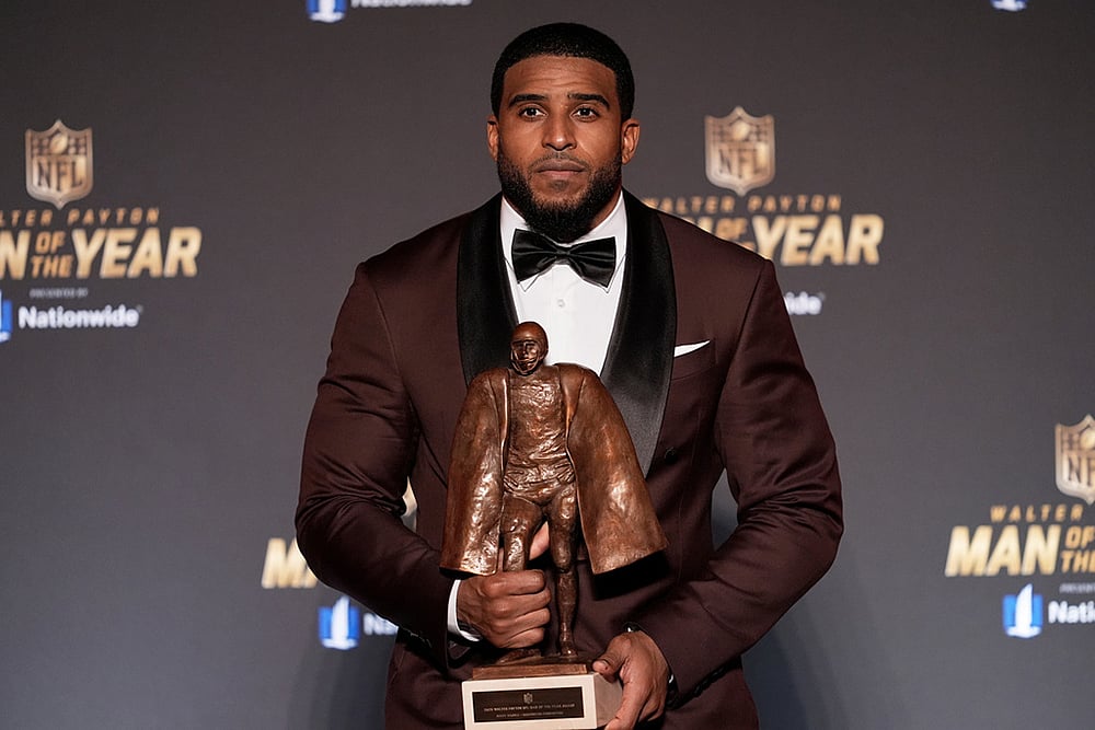 2026 NFL Football Honors award show-Bobby Wagner-Walter Payton Man of the Year