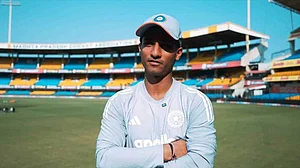 Photo: X/BCCI : Delhi's batter Ayush Badoni stayed unbeaten on 115 and will look forward to converting it into a big century.