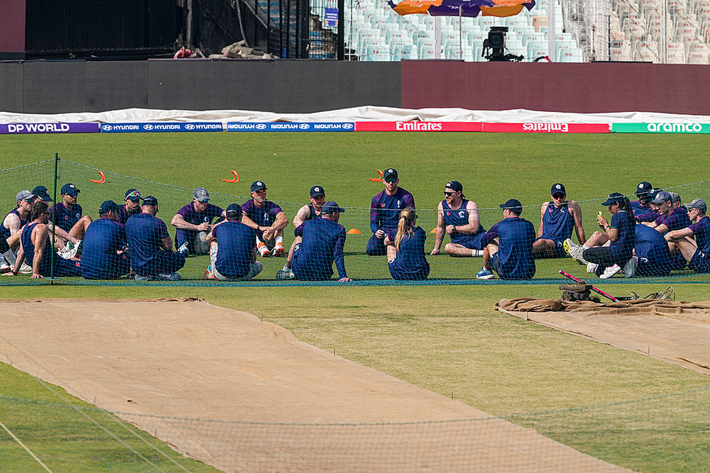 T20 WC 2026: Scotland practice session