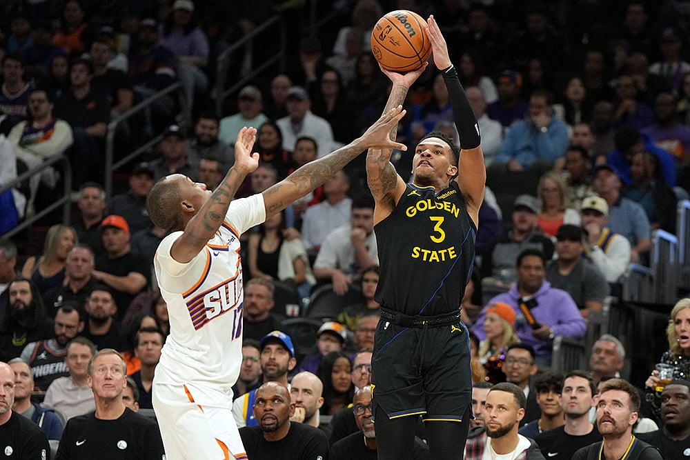 Phoenix Suns vs Golden State Warriors NBA basketball game-Will Richard