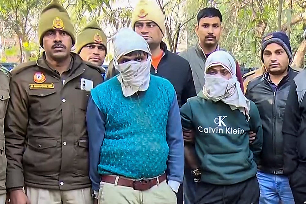 Two wanted criminals held after brief encounter in Delhis RK Puram