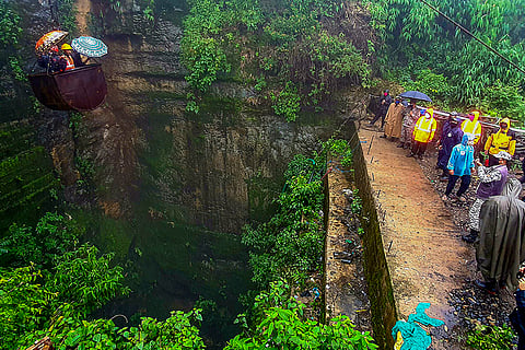 At least 18 miners were killed in a blast, and several others feared trapped in an illegal coal mining site in Meghalaya's East Jaintia Hills district. 