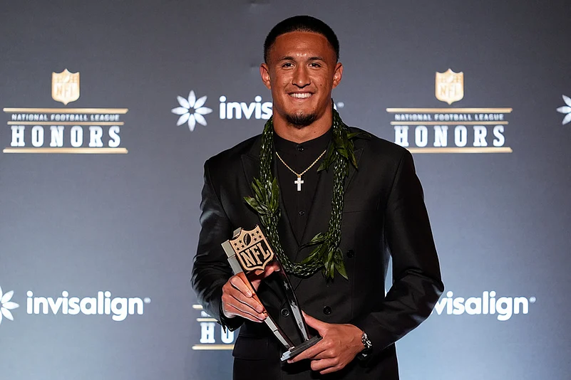 2026 NFL Football Honors award show-Carolina Panthers Tetairoa McMillan