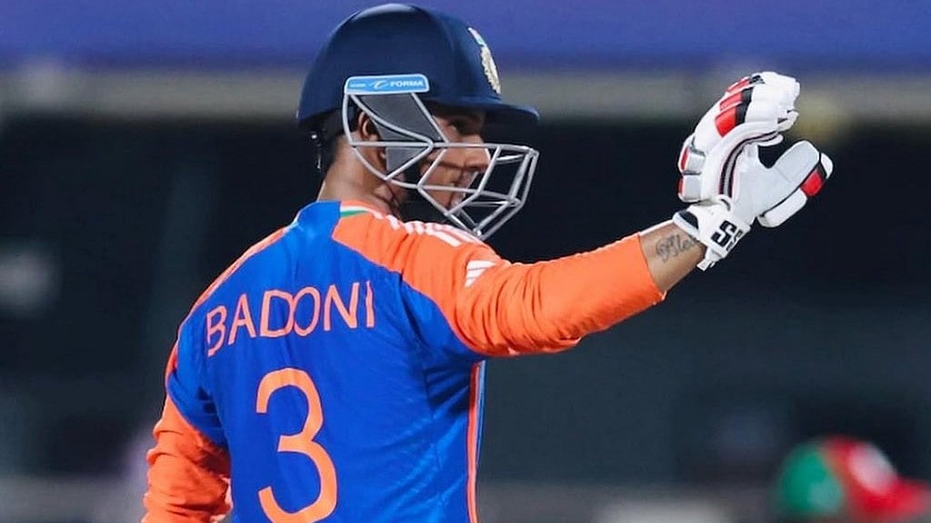 | Photo: X/LucknowIPL : File photo of India A captain Ayush Badoni.