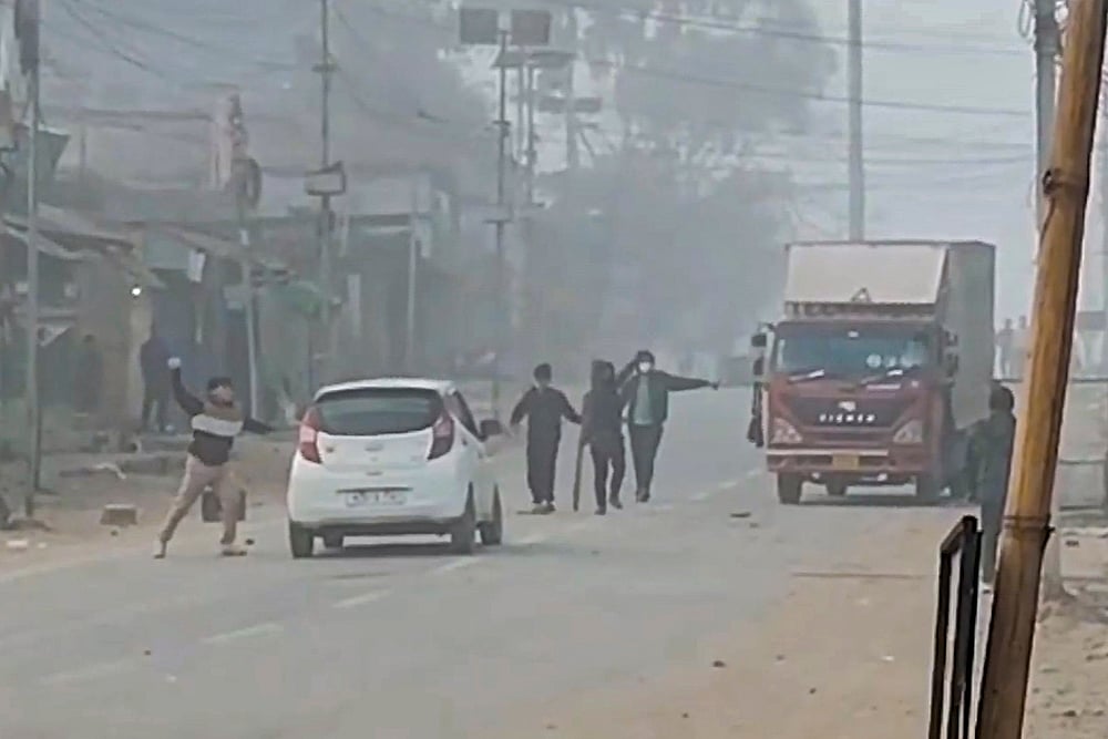 Protest over Kuki MLAs participation in Manipur govt formation