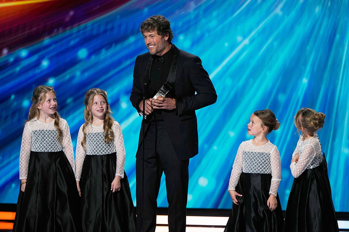 2026 NFL Football Honors award show-Matthew Stafford