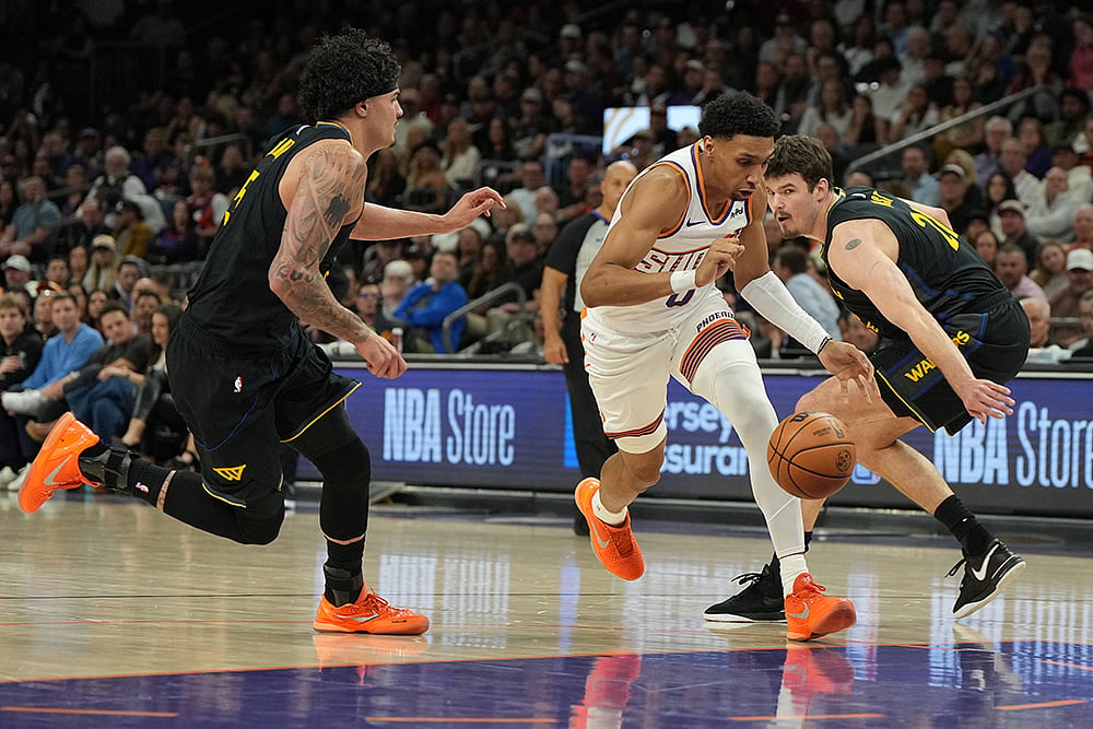 Phoenix Suns vs Golden State Warriors NBA basketball game-Ryan Dunn