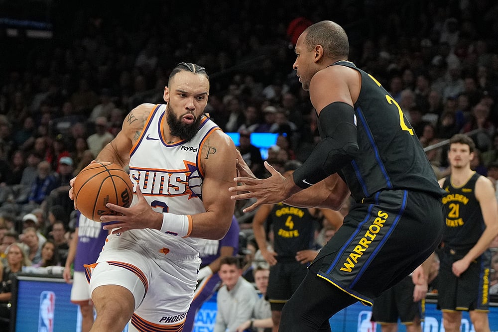 Phoenix Suns vs Golden State Warriors NBA basketball game-Al Horford