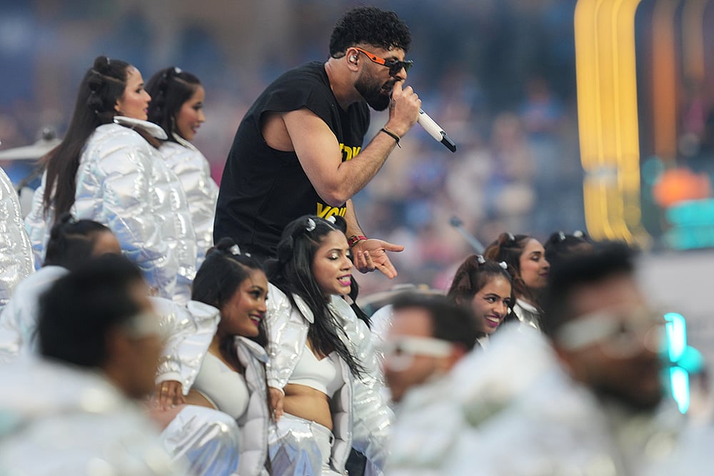 India vs USA  T20 World Cup cricket photos-singer Badshah