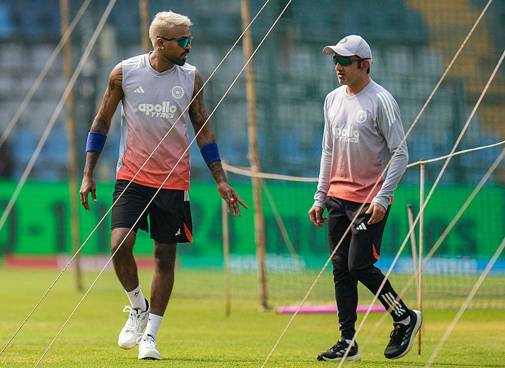 T20 World Cup 2026: India practice session-Hardik Pandya