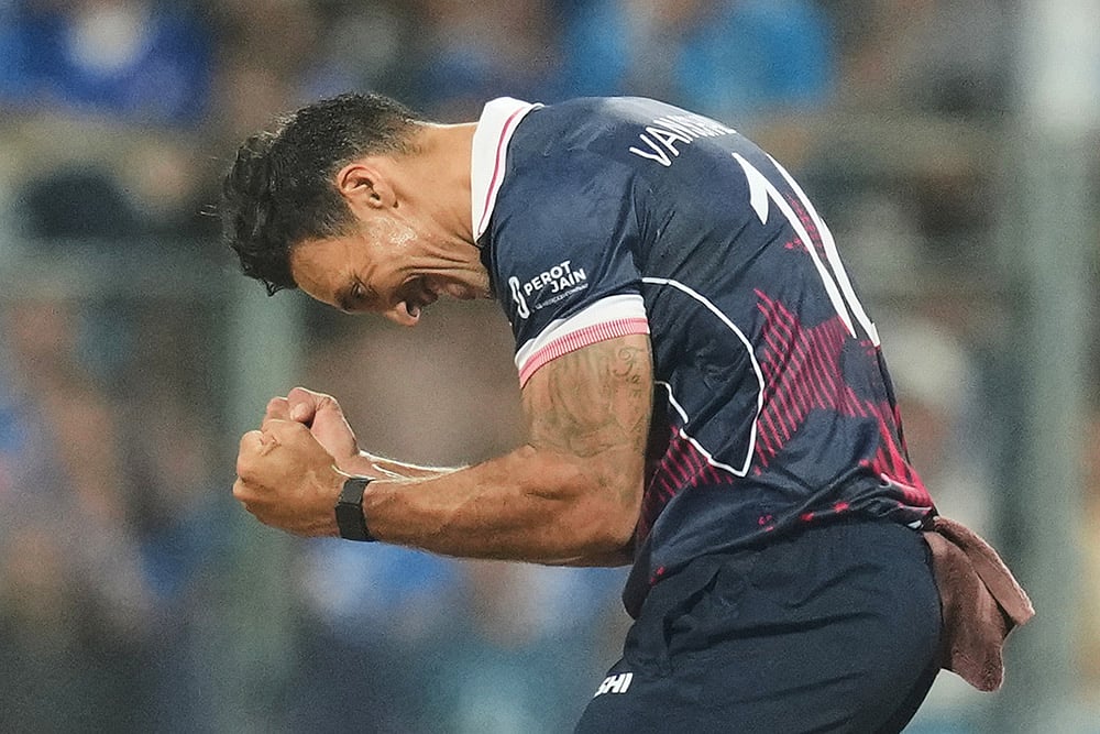 India vs USA  T20 World Cup cricket photos-Shadley Van Schalkwyk