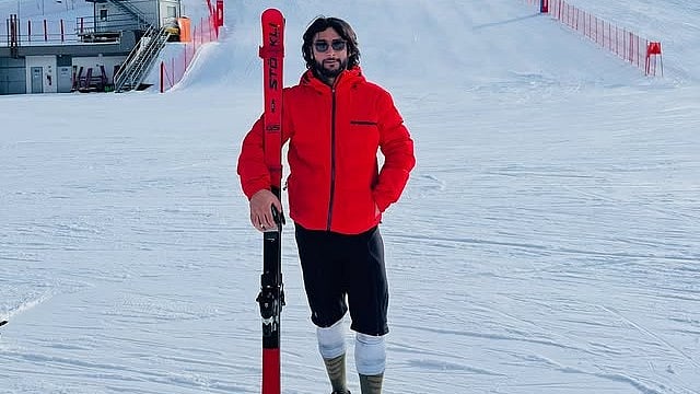 | Photo: Instagram/arifkhan_skier : File photo of India alpine skier Arif Khan.