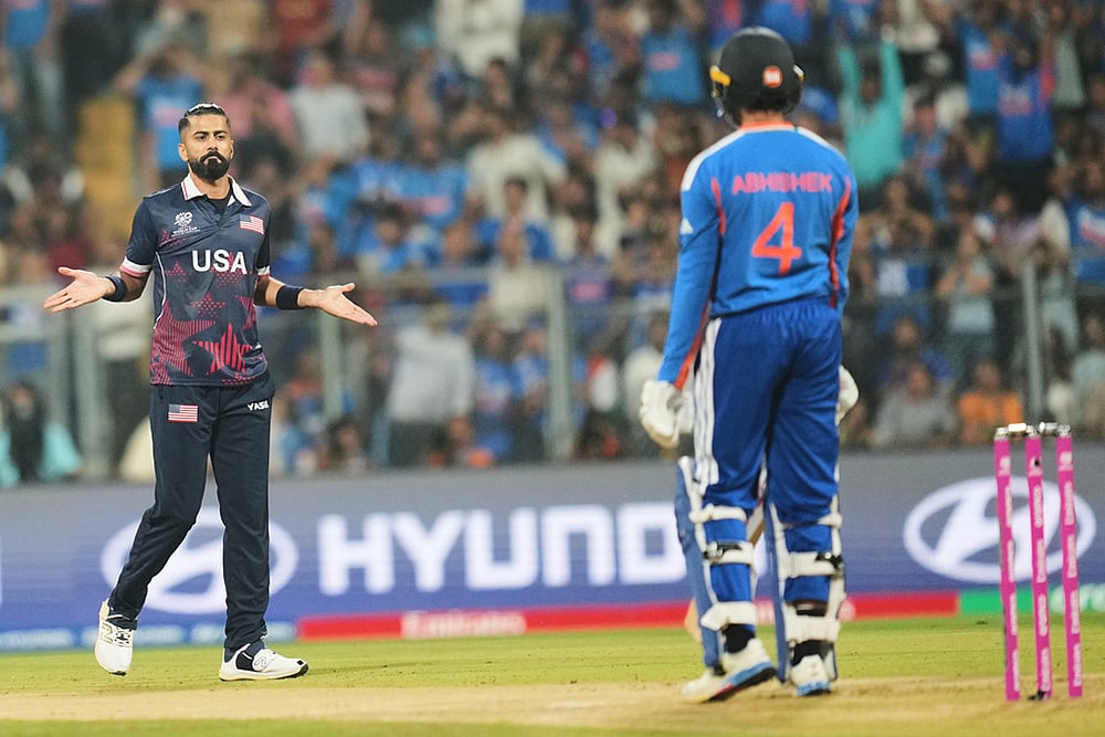 India vs USA  T20 World Cup cricket photos-Ali Khan