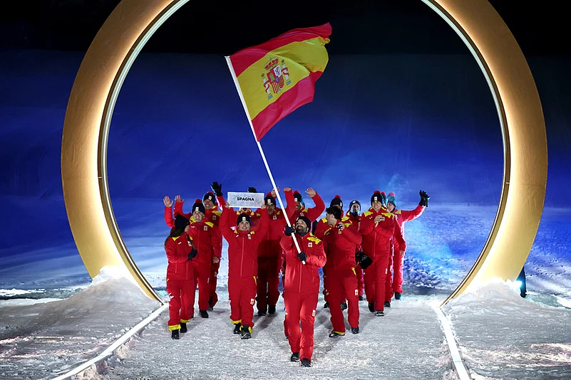 Milan Cortina Olympics Opening Ceremony photos- Spains team