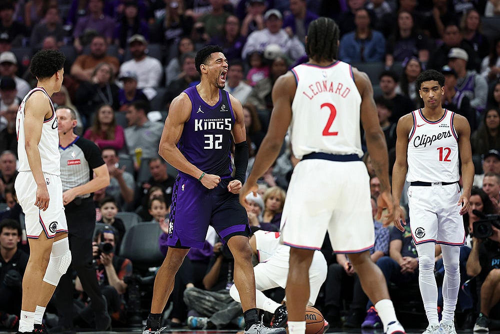 Sacramento Kings vs Los Angeles Clippers NBA basketball game-Dylan Cardwell