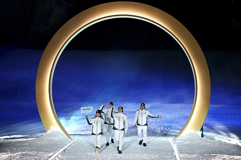 Milan Cortina Olympics Opening Ceremony photos-Athletes from South Africa