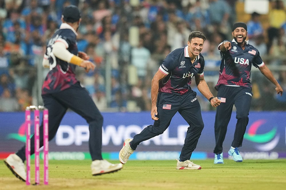 India vs USA  T20 World Cup cricket photos-Shadley Van Schalkwyk
