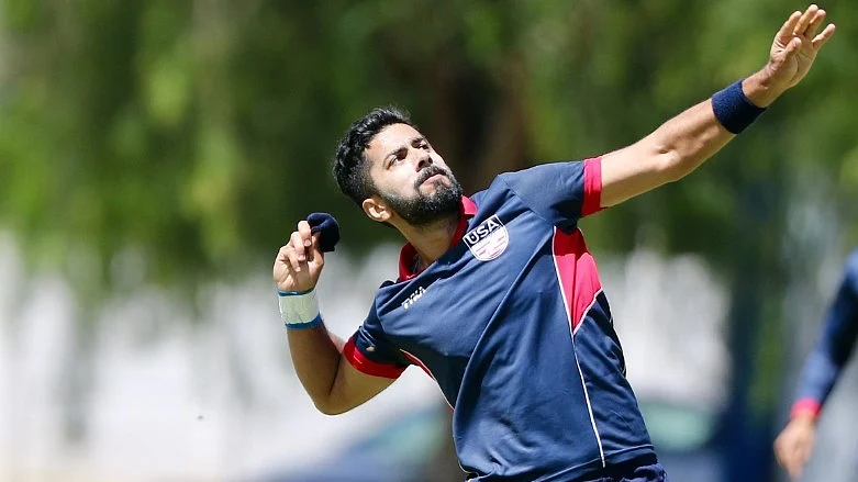 India vs usa icc t20 world cup 2026 ali khan dismisses abhishek sharma who is he