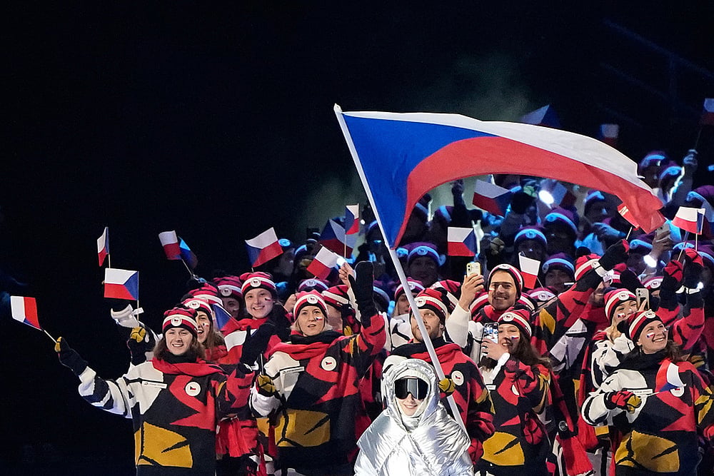 Milan Cortina Olympics Opening Ceremony photos-Czechia athletes