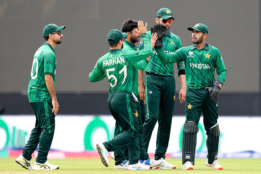 Netherlands vs Pakistan T20 World Cup cricket photos-Usman Khan
