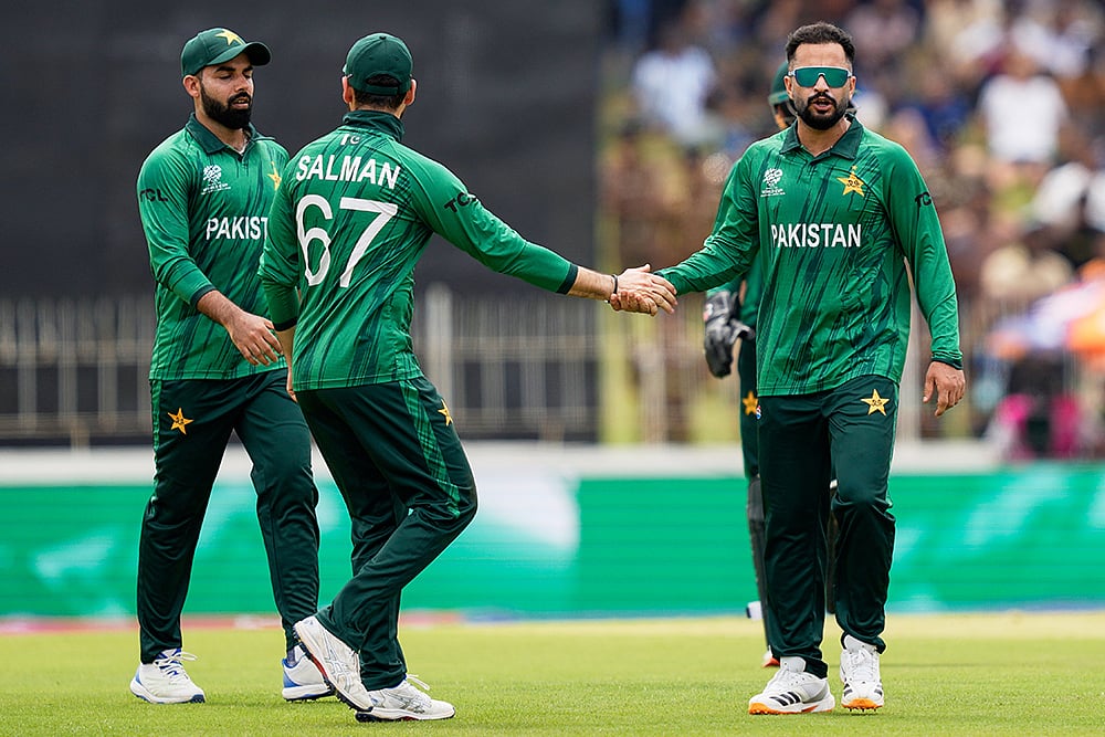 Netherlands vs Pakistan T20 World Cup cricket photos-Mohammad Nawaz