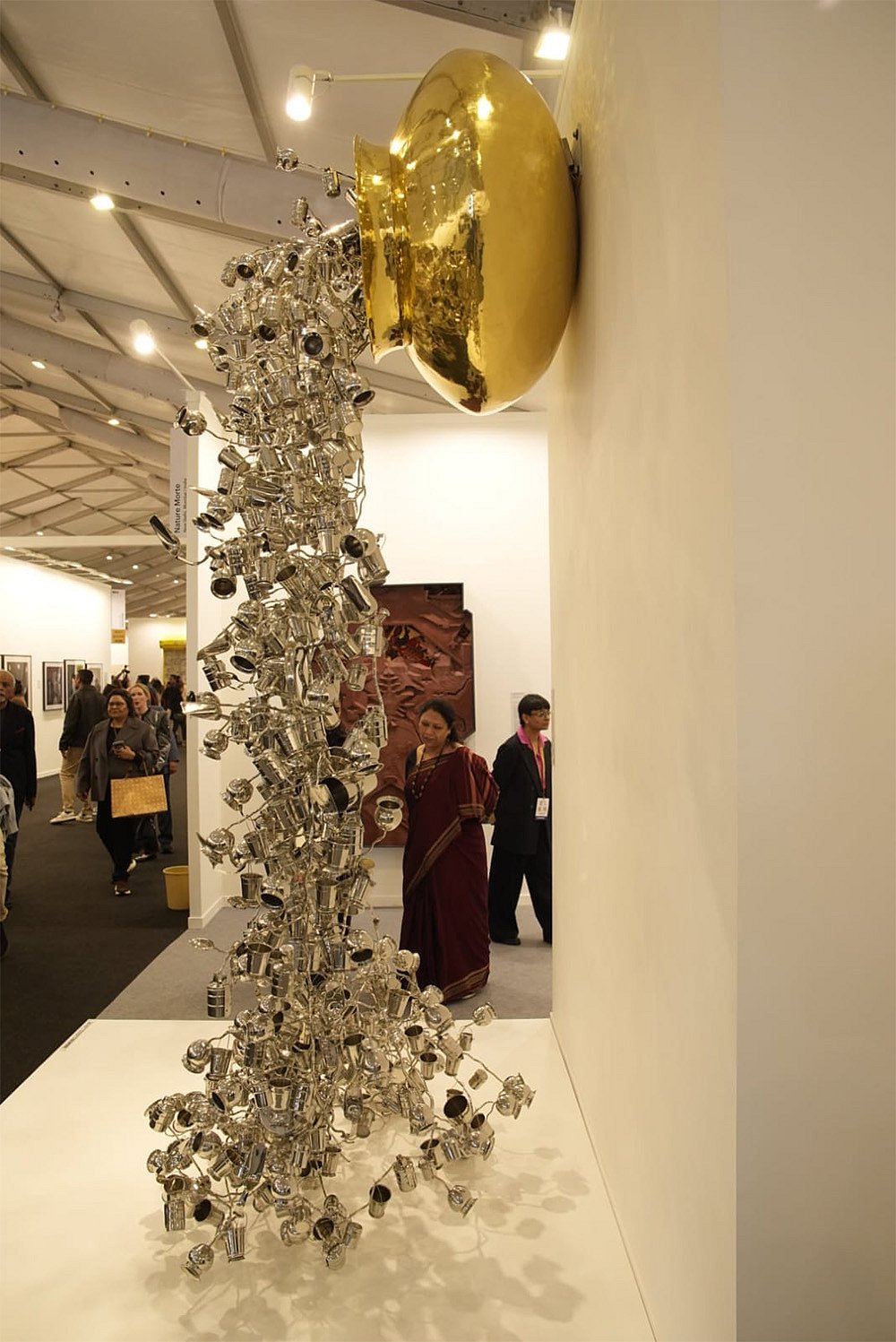 India Art Fair 2026 photo-artist Subodh Guptas drift of a star