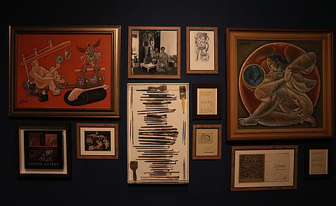 Inside Satish Gujral’s Centenary Show