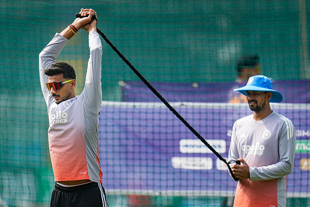 T20 World Cup 2026: India practice session-Axar Patel