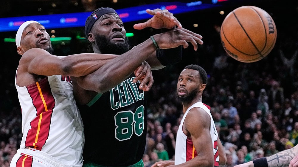 Boston Celtics vs Miami Heat NBA basketball game-Neemias Queta