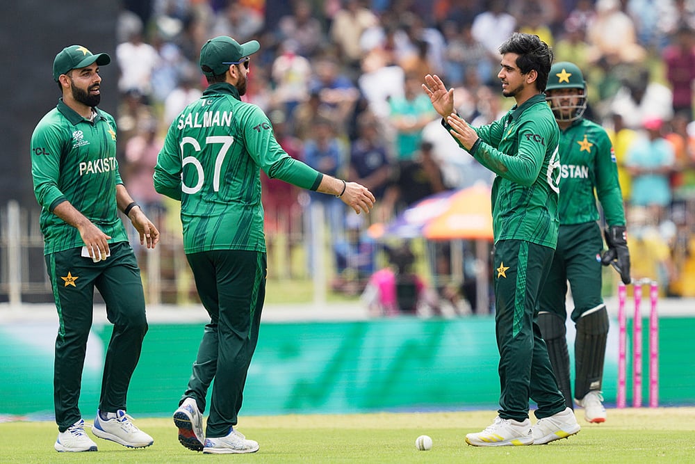 Netherlands vs Pakistan T20 World Cup cricket photos-Saim Ayub