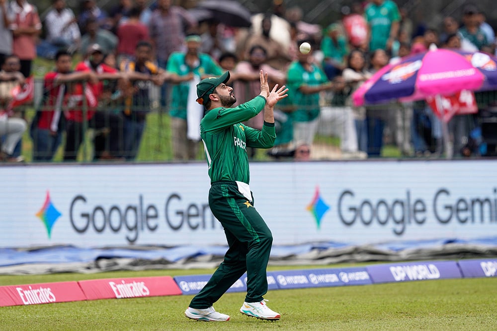 Netherlands vs Pakistan T20 World Cup cricket photos-Sahibzada Farhan