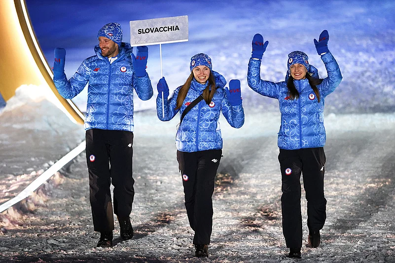 Milan Cortina Olympics Opening Ceremony photos-Slovakia Athletes