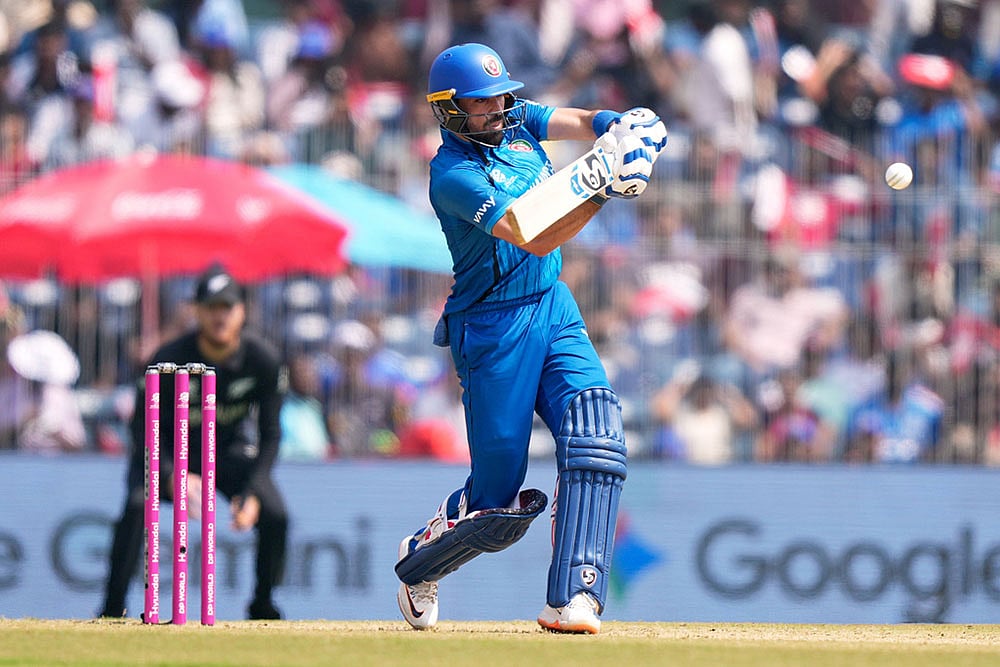 T20 WCup Cricket Afghanistan vs New Zealand  Ibrahim Zardan