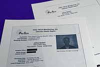 AP : A document that was included in the U.S. Department of Justice release of the Jeffrey Epstein files, photographed Thursday, Feb. 5, 2026, shows a 2008 monitoring for Epstein