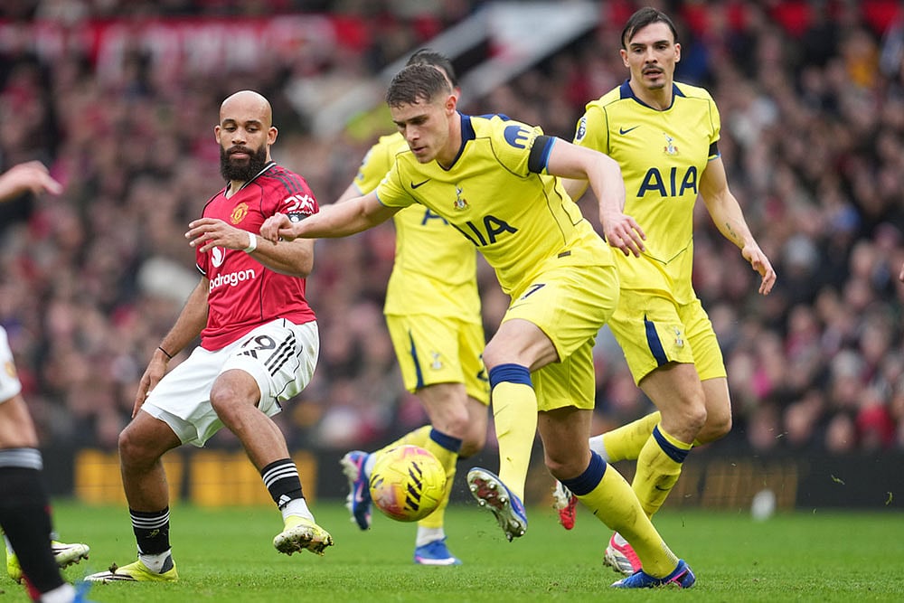 Britain Premier League Soccer: Tottenham Hotspur vs Manchester United