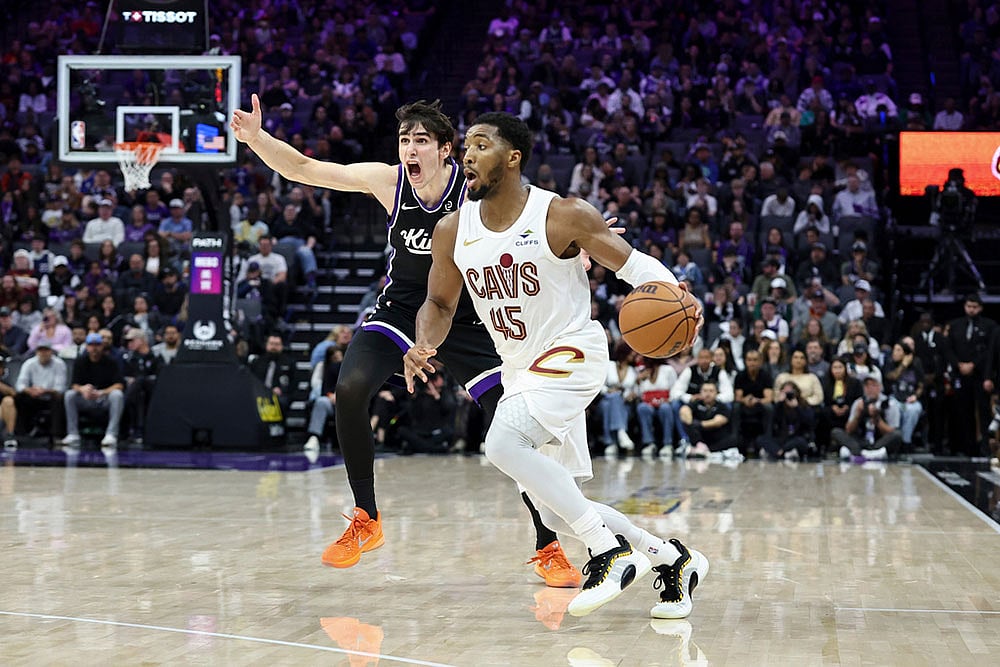 NBA Basketball Game: Cleveland Cavaliers vs Sacramento Kings