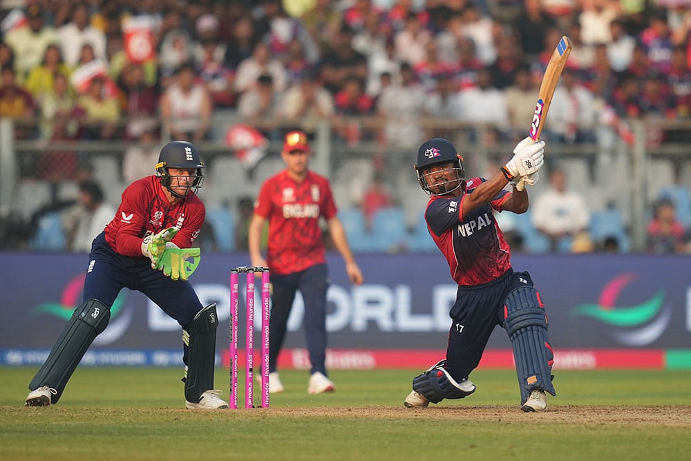 Nepal vs England T20 WCup Cricket Rohit Paudel