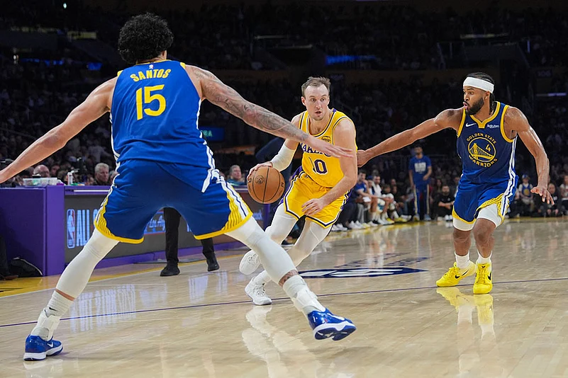NBA Basketball: Los Angeles Lakers vs Golden State Warriors