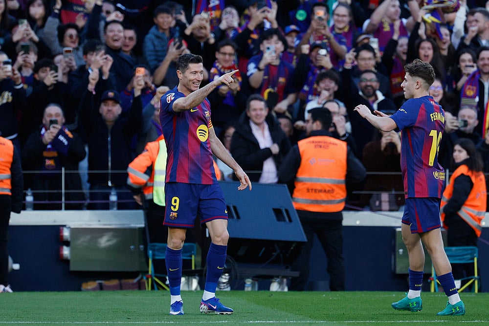 Spain Soccer La Liga: Mallorca vs Barcelona
