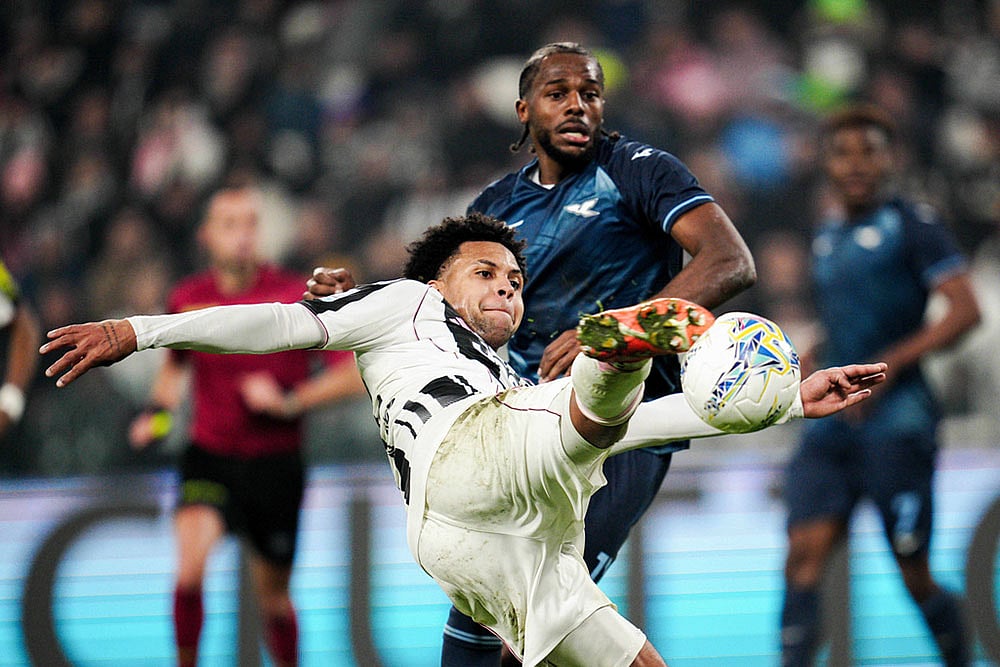 Serie A Soccer Match: Juventus vs Lazio