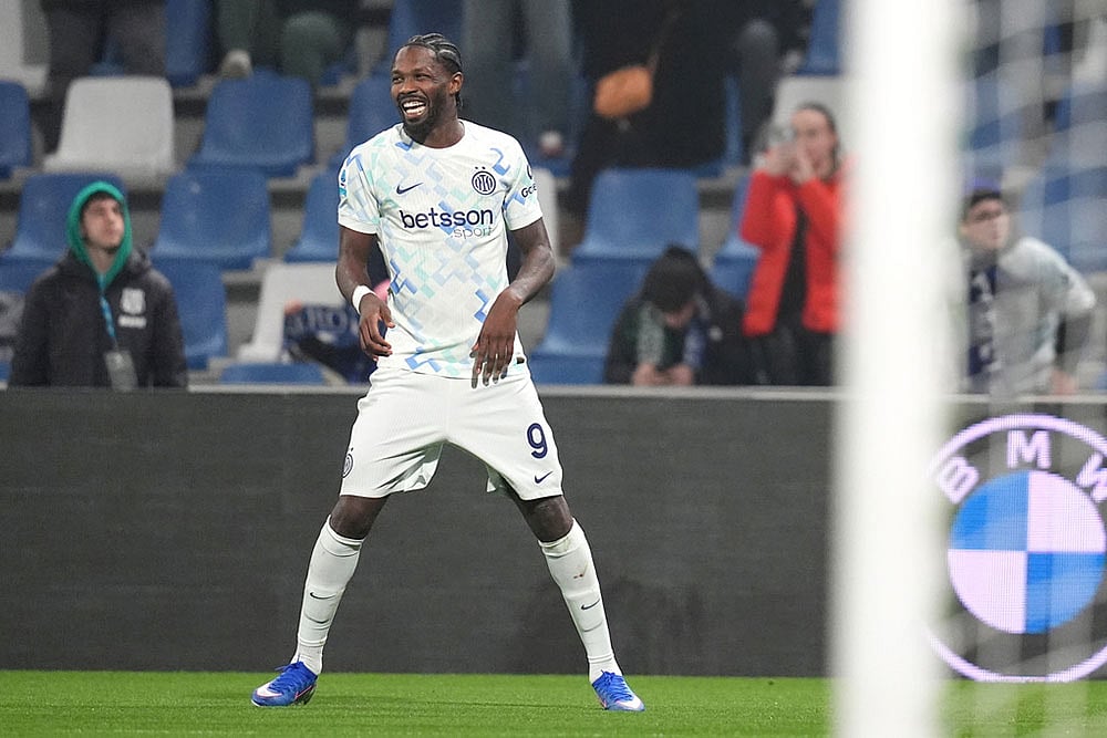 Serie A Soccer Match: Inter Milan vs Sassuolo