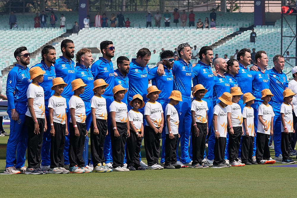Italy vs Scotland T20 World Cup Cricket match-Italy players